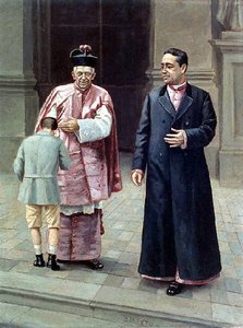 Far Chico og monsignor Benedito Alves de Souzn